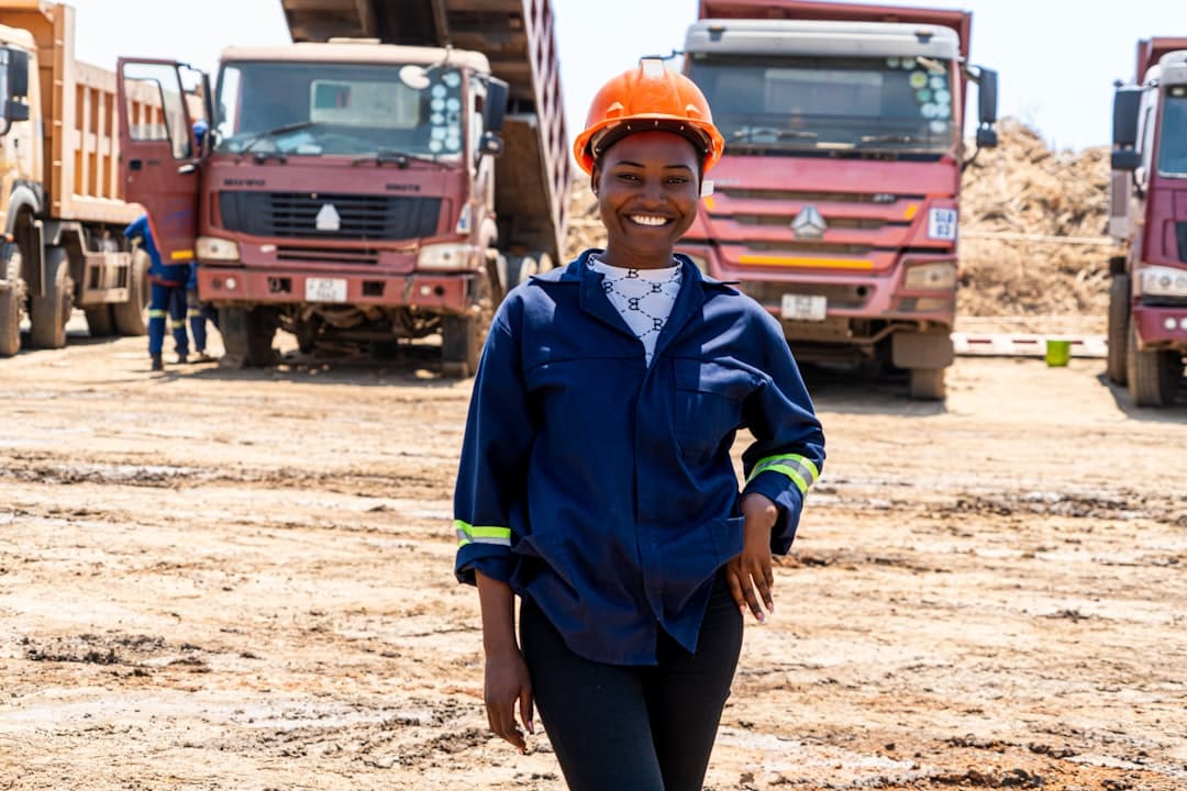 Programme participant at Lumwana mining operations